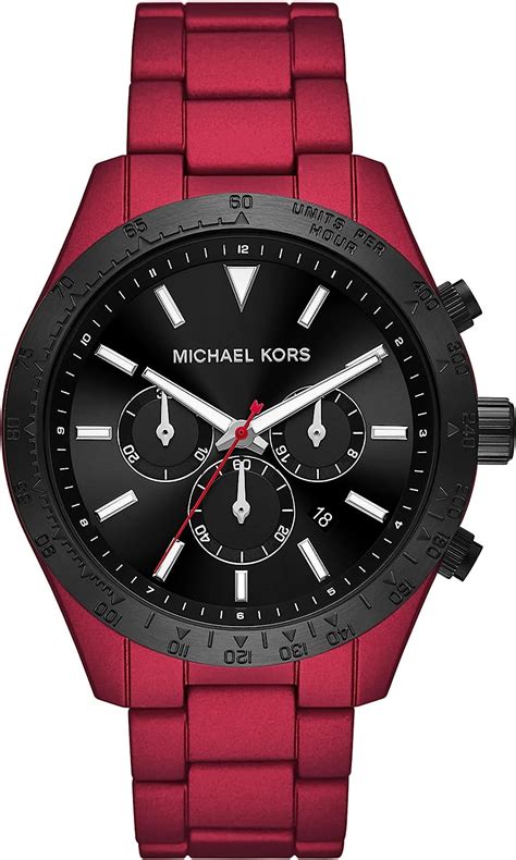 Michael Kors Men's Layton Quartz Watch with Stainless Steel 